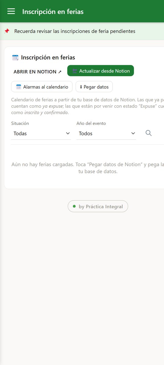 Pantalla de Delicioso